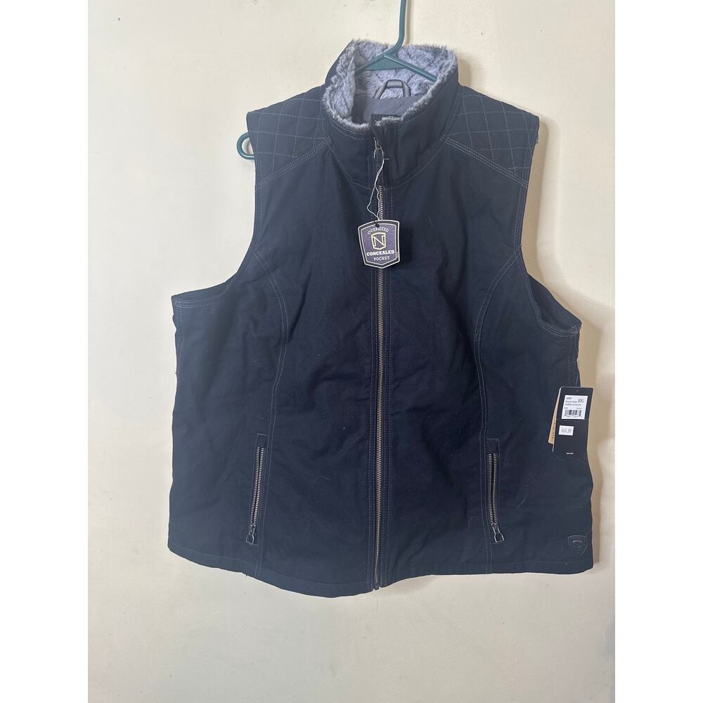 Noble Outfitters WOMEN'S CANVAS VEST 2XL y